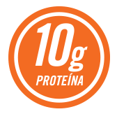 10 Gramos de proteína